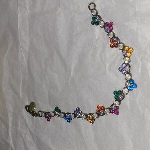 Sorrelli Floral Rainbow Bracelet